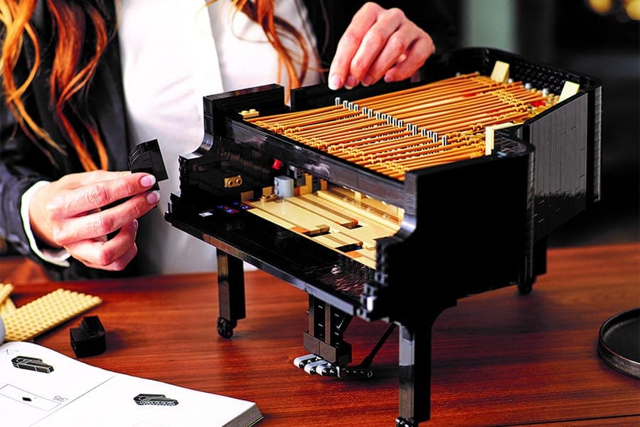 LEGO Ideas Grand Piano 6