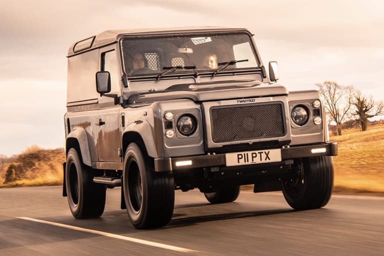 Twisted automotive defender