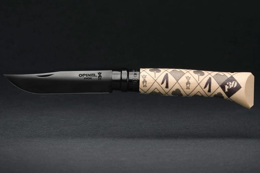 Opinel 130th Anniversary No.08 Folding Knife side view