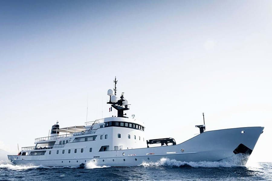 Russian Navy Ship converted to Superyacht