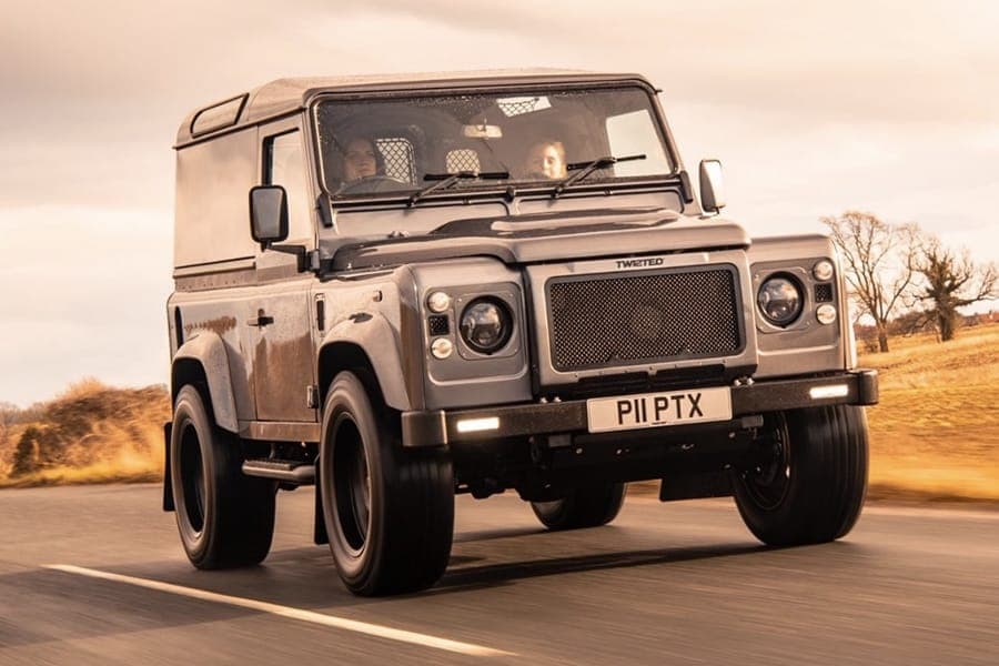 Twisted automotive defender