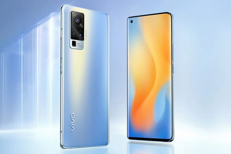 VIVO X50 Pro 5G front and back view