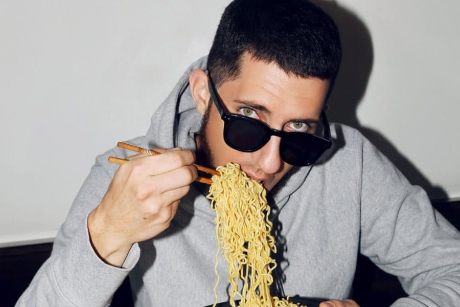 local supply brand black sunglass style