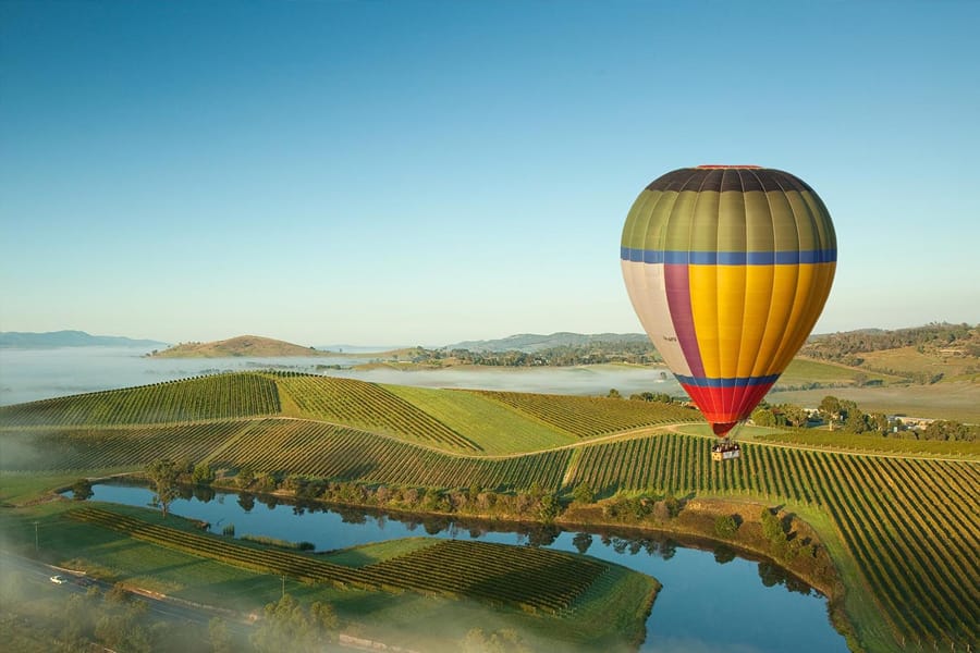 Yarra Valley hot air ballooning