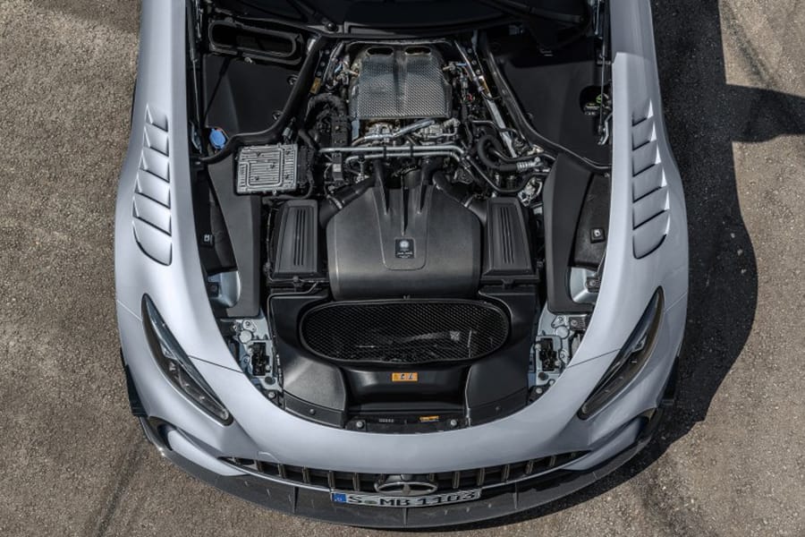 2021 Merc AMG GT Black Series engine
