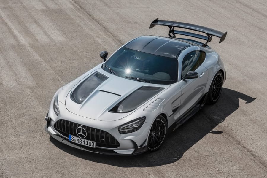 2021 Merc AMG GT Black Series top view