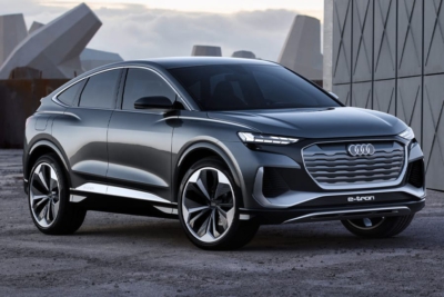 Audi's Q4 Sportback E-Tron is a Streamlined Electric SUV