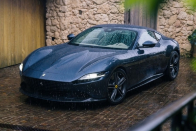 Turbocharged Ferrari Roma Drives the Sweet Life