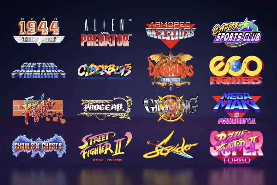 capcom home arcade games