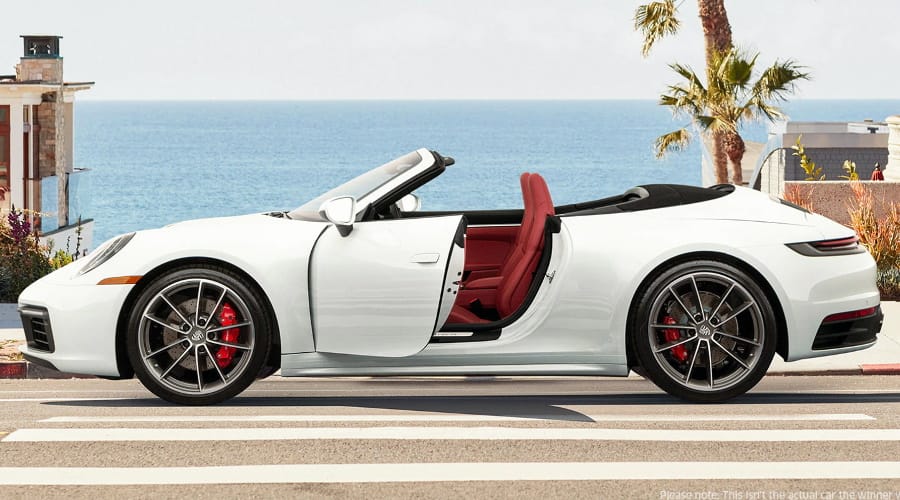 win a 2020 Porsche 911 Carrera 4S Cabriolet 6