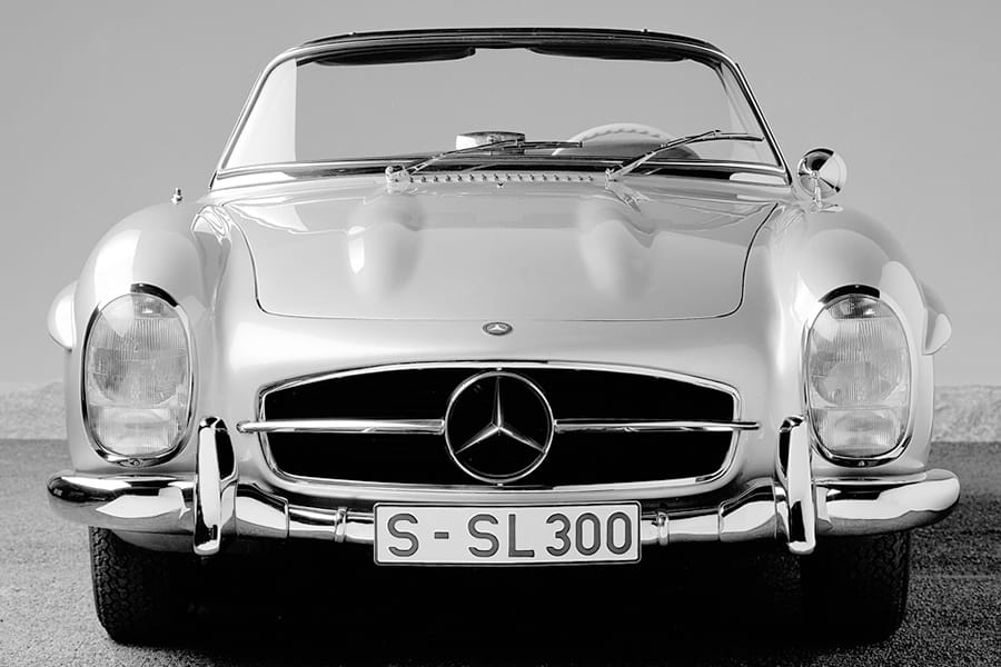 Mercedes Benz 3000 SL Roadster for auction front