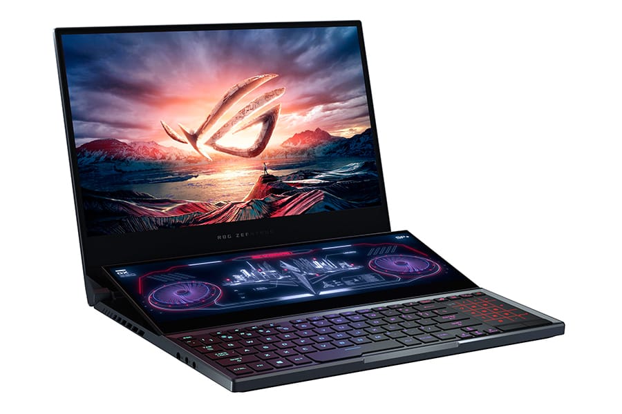 ASUS ROG Zephyrus Duo side view