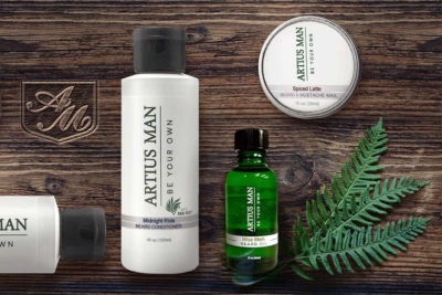 Artius Man Small Batch Beard Oils are Handmade and Naturally Scented