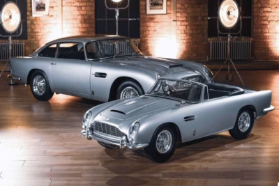 Aston Martin DB5 Junior is a Fun-Sized Electric Bond Car