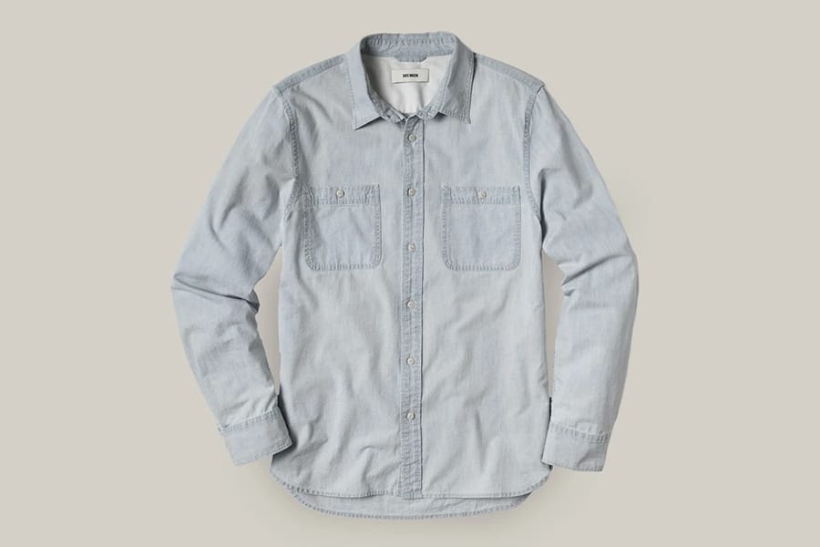 Buck Mason's New Light Denim Wash Line