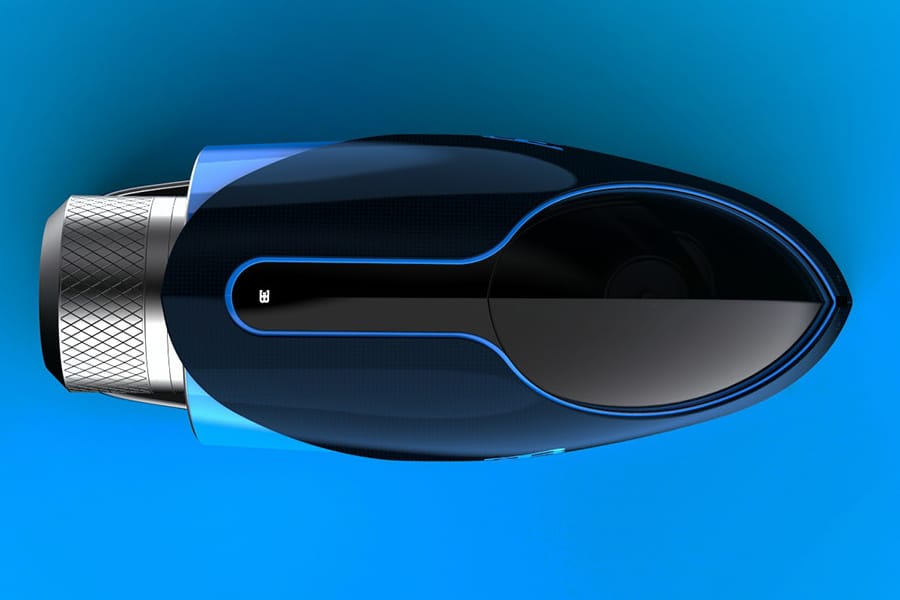 Bugatti Etiron espresso machine top view