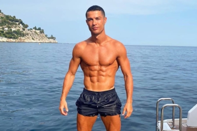 Cristiano Ronaldo Shows Off the Ultimate Summer Bod on his Euro Holiday
