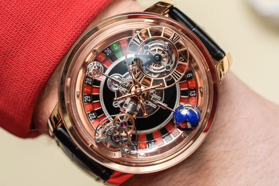 Drake's new Roulette Watch side view