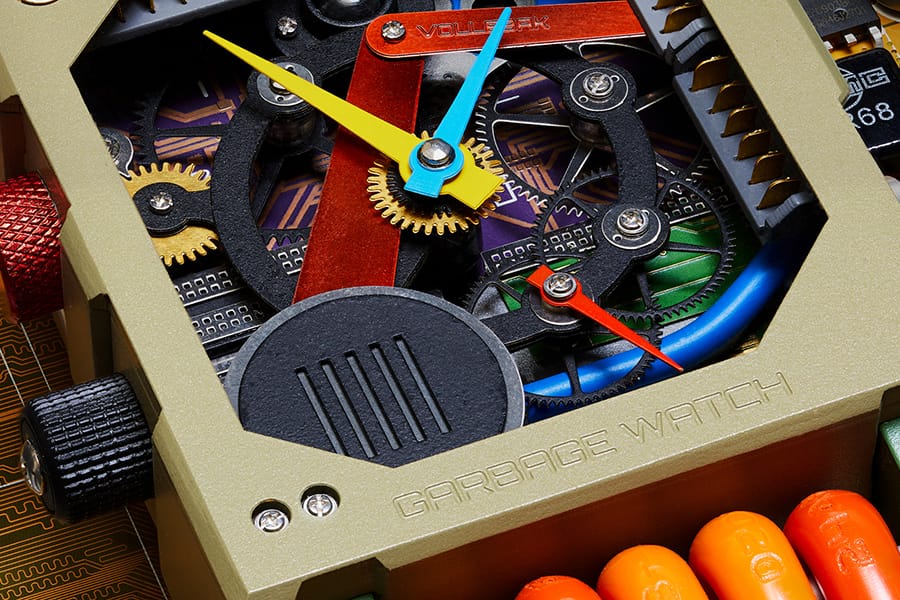 Garbage Watch from Vollebak shorthand and long hand