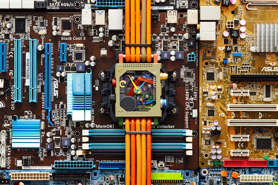 Garbage Watch from Vollebak computer parts