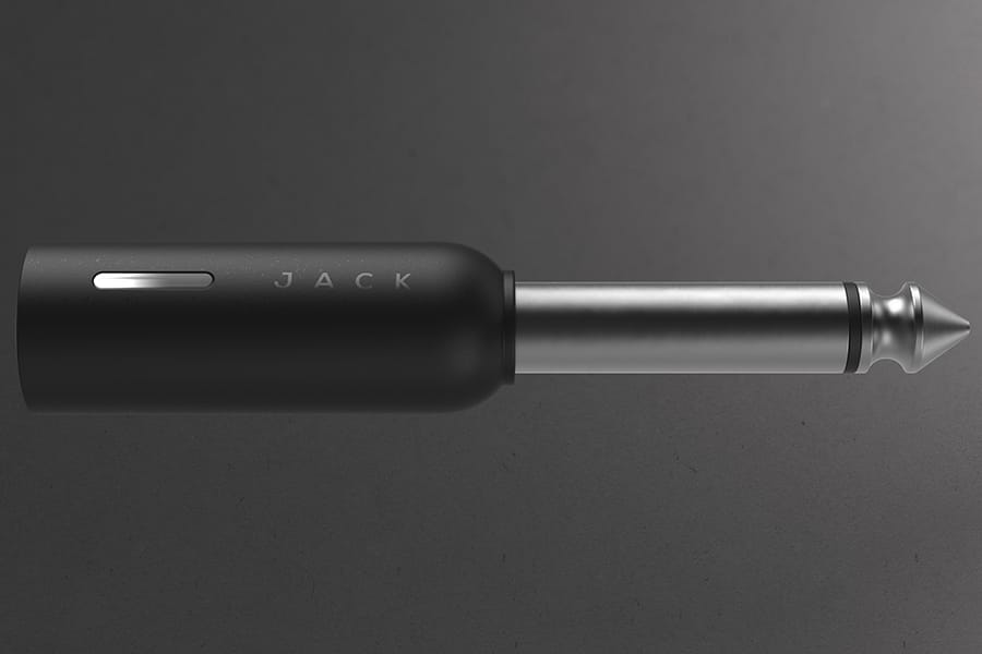 Bluetooth guitar port plugin transmitter