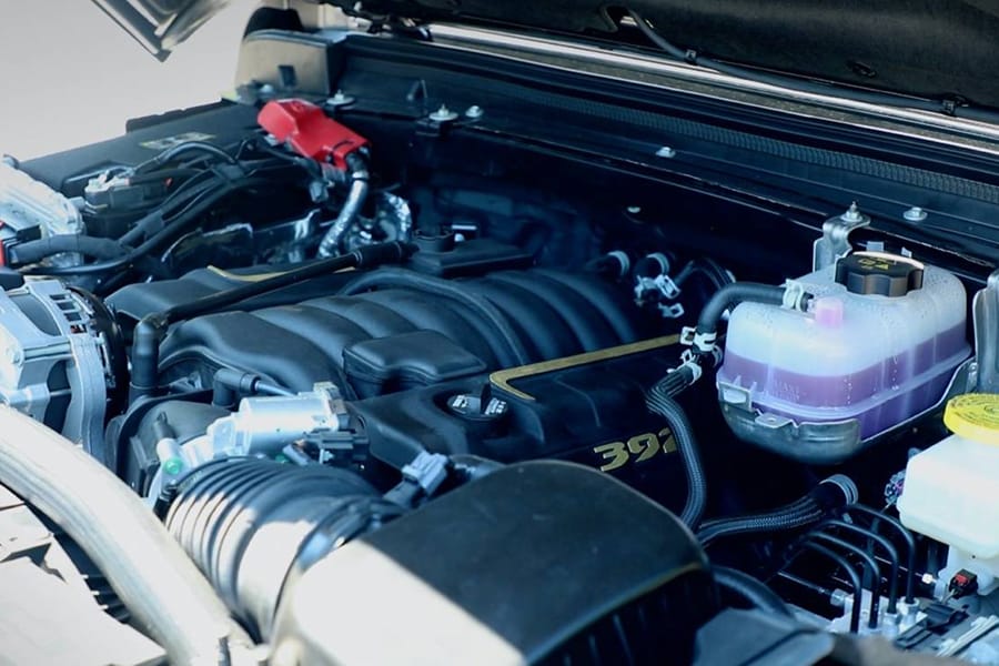 Jeep® Introduces New 6.4-liter V-8 Wrangler Rubicon 392 Concept engine