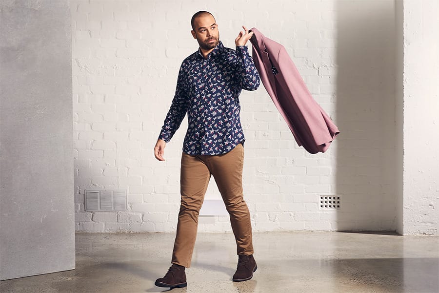 Johnny Bigg Chace look