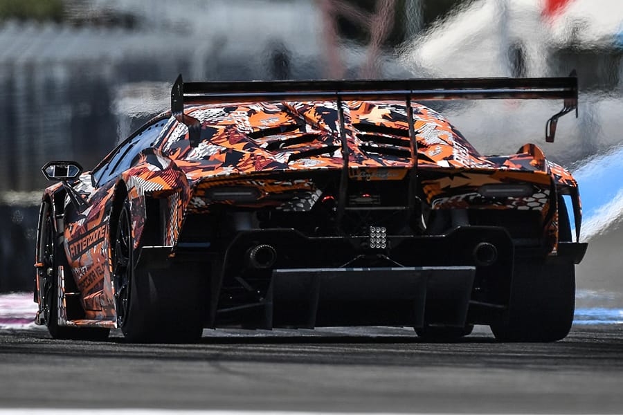 Lamborghini SCV12 back view