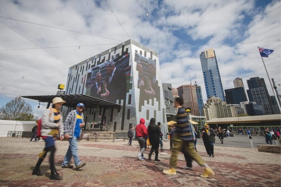 Melbourne Federation Square Upgrade