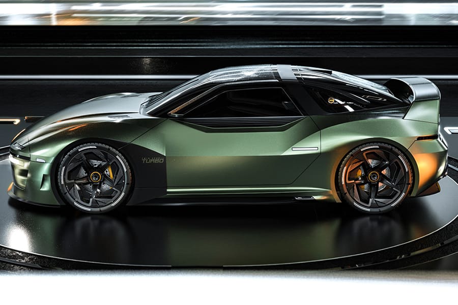 Mitsubshi 4000GT Fan Concept vehicle