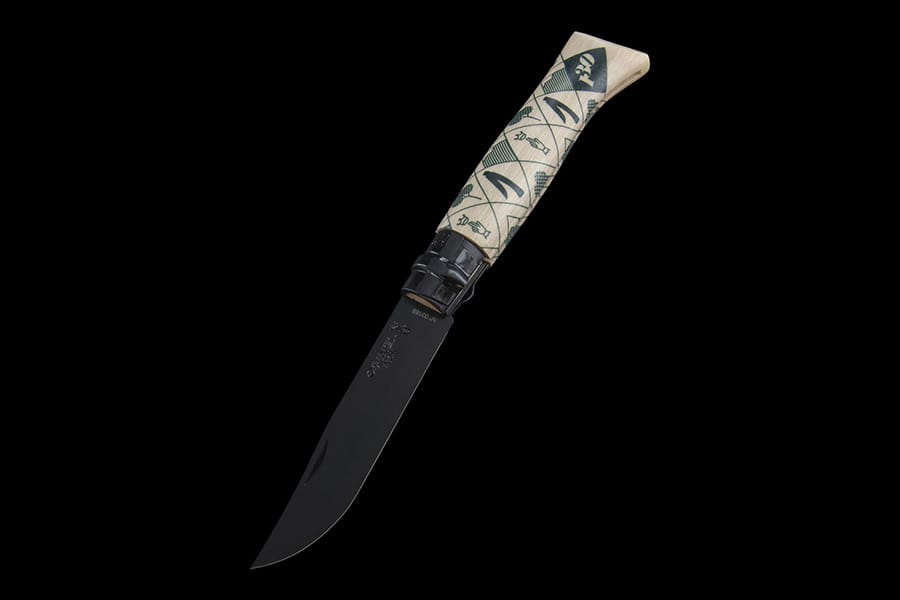 Opinel 130th Anniversary No.08 Folding Knife top view