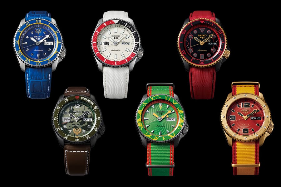 Seiko 5 Sports x STREET FIGHTER V Editions