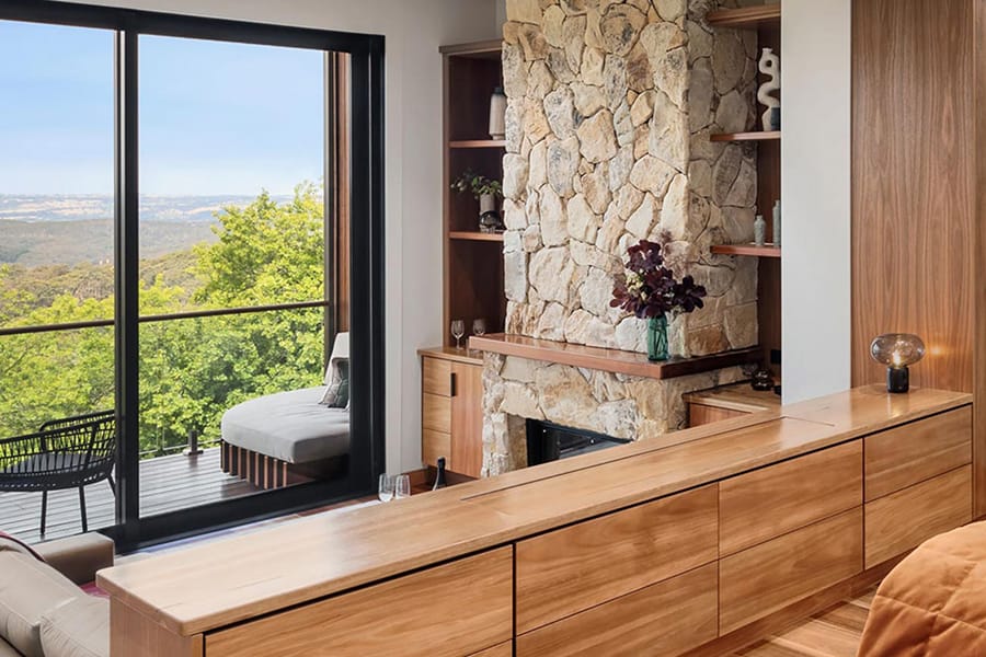 Sequoia Luxury Lodge drawers and cabinets