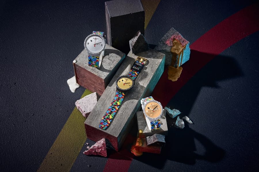 Swatch x BAPE Big Bold