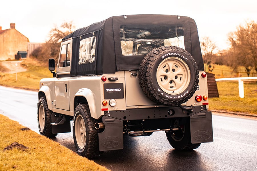 Twisted Auto V8 Defender Stage One back