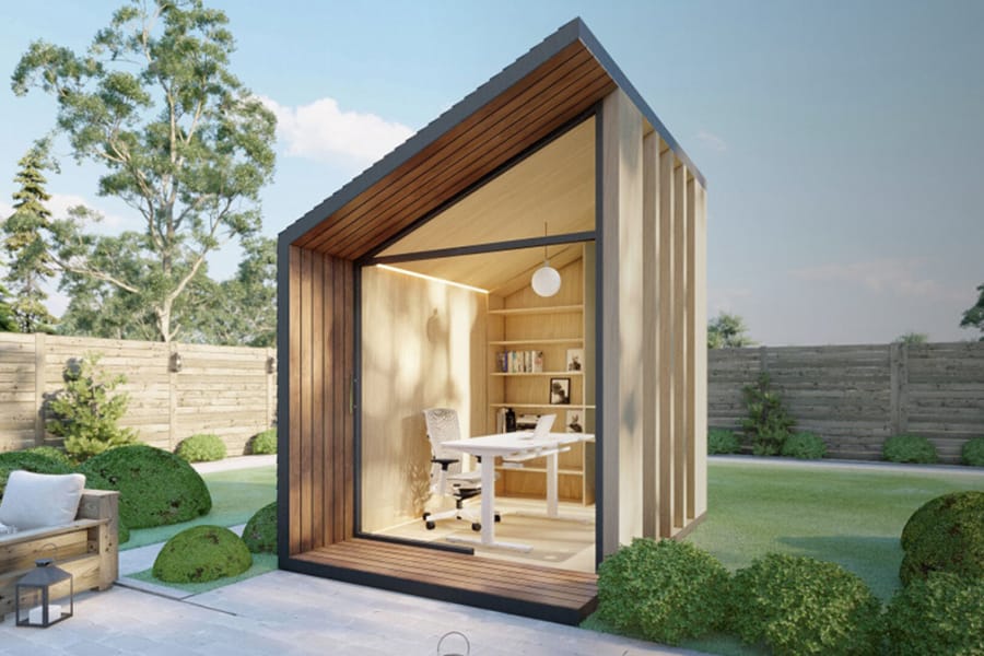 Zen Prefab Work Pod front