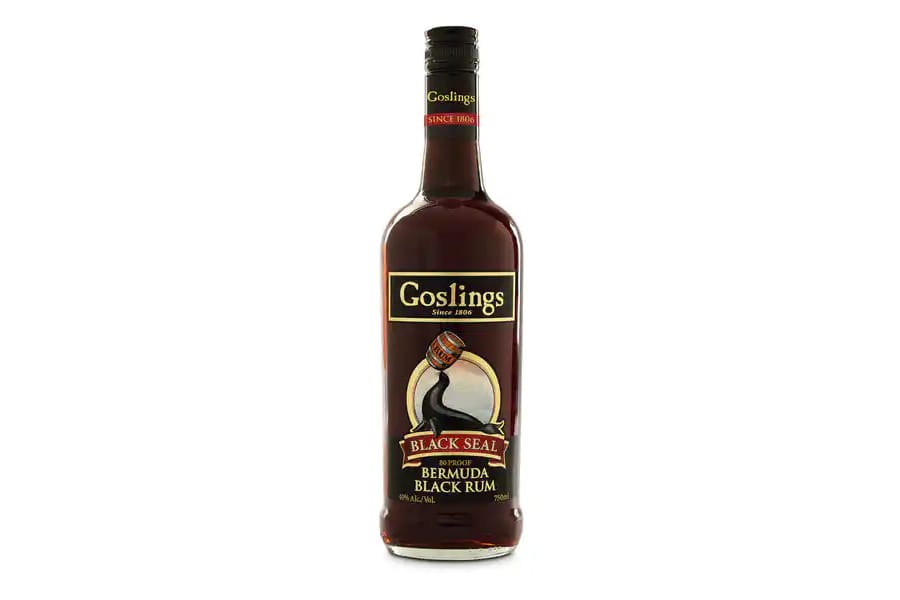best rum for dark and stormy - Gosling's Black Seal