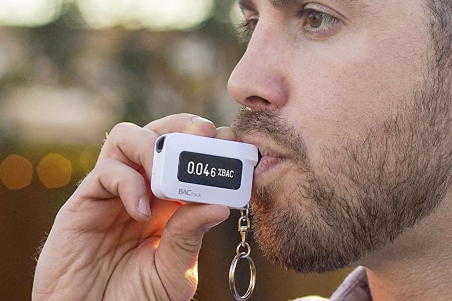 fathers day gift guide 2020 Booze hound BacTrack Keyring Breathalizer