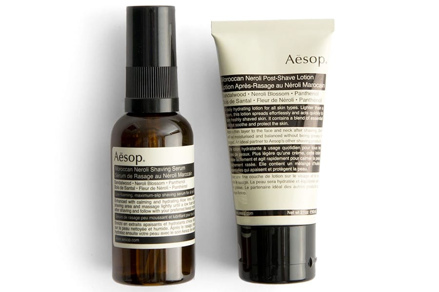 fathers day gift guide 2020 grooming Aesop Moroccan Neroli Shaving Duet