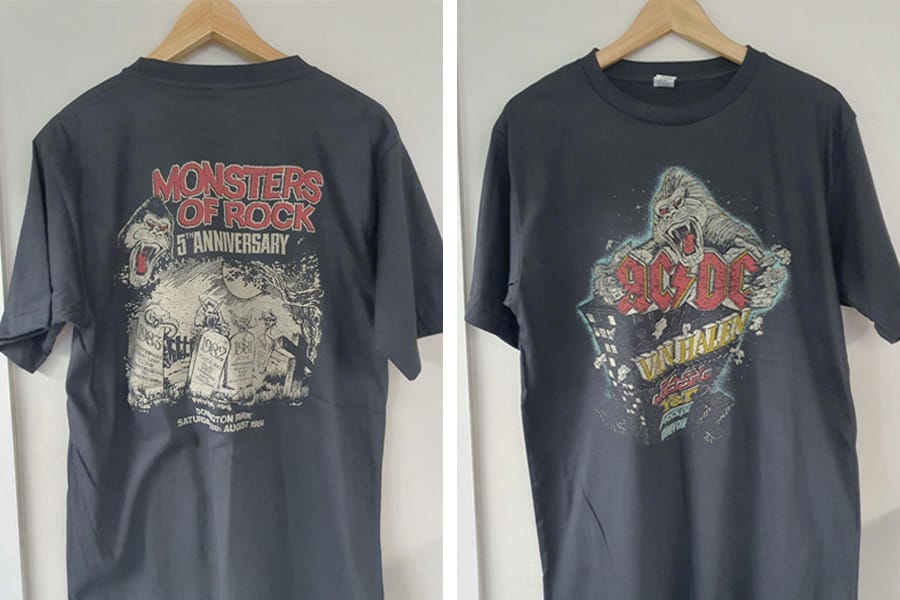 fathers day gift guide 2020 music lover Vintage Band Tees